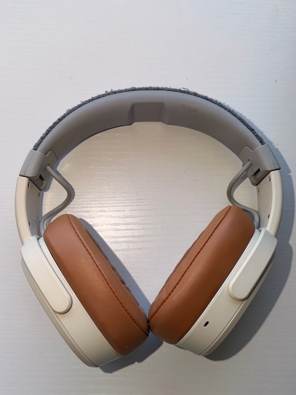 Skullcandy Over-Ear Headphones in White and Tan